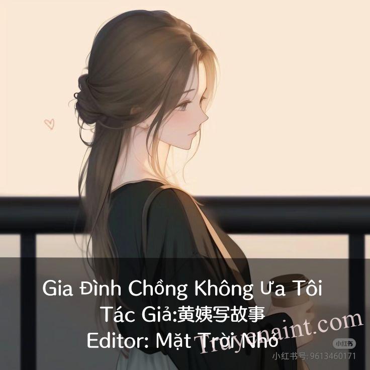 Gia Đình Chồng Không Ưa Tôi